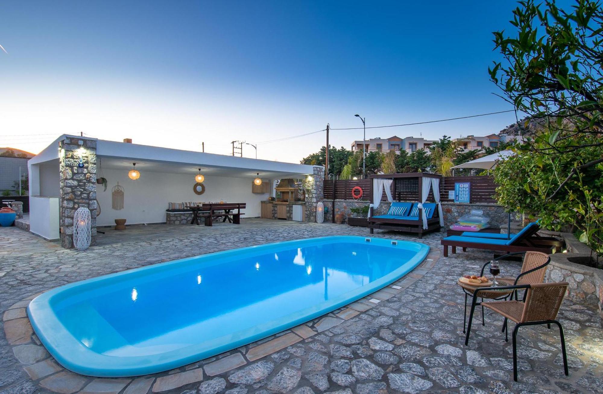 Maripaul Family Villa Λάρδος Εξωτερικό φωτογραφία