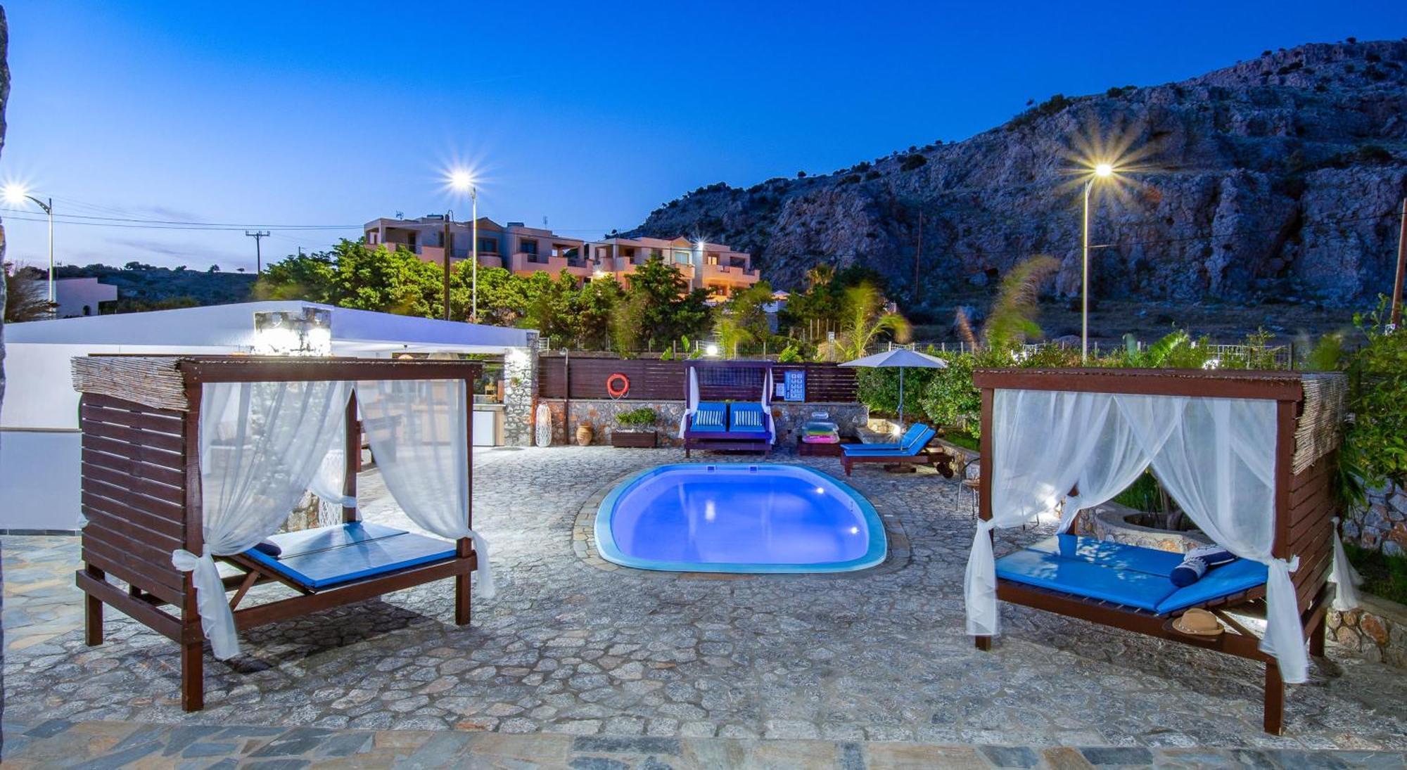 Maripaul Family Villa Λάρδος Εξωτερικό φωτογραφία